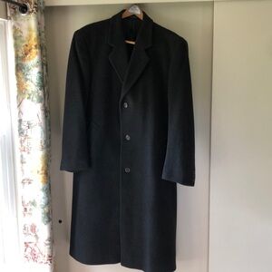 Cashmere Silver Cloud men's  dress coat 44 long worn one time